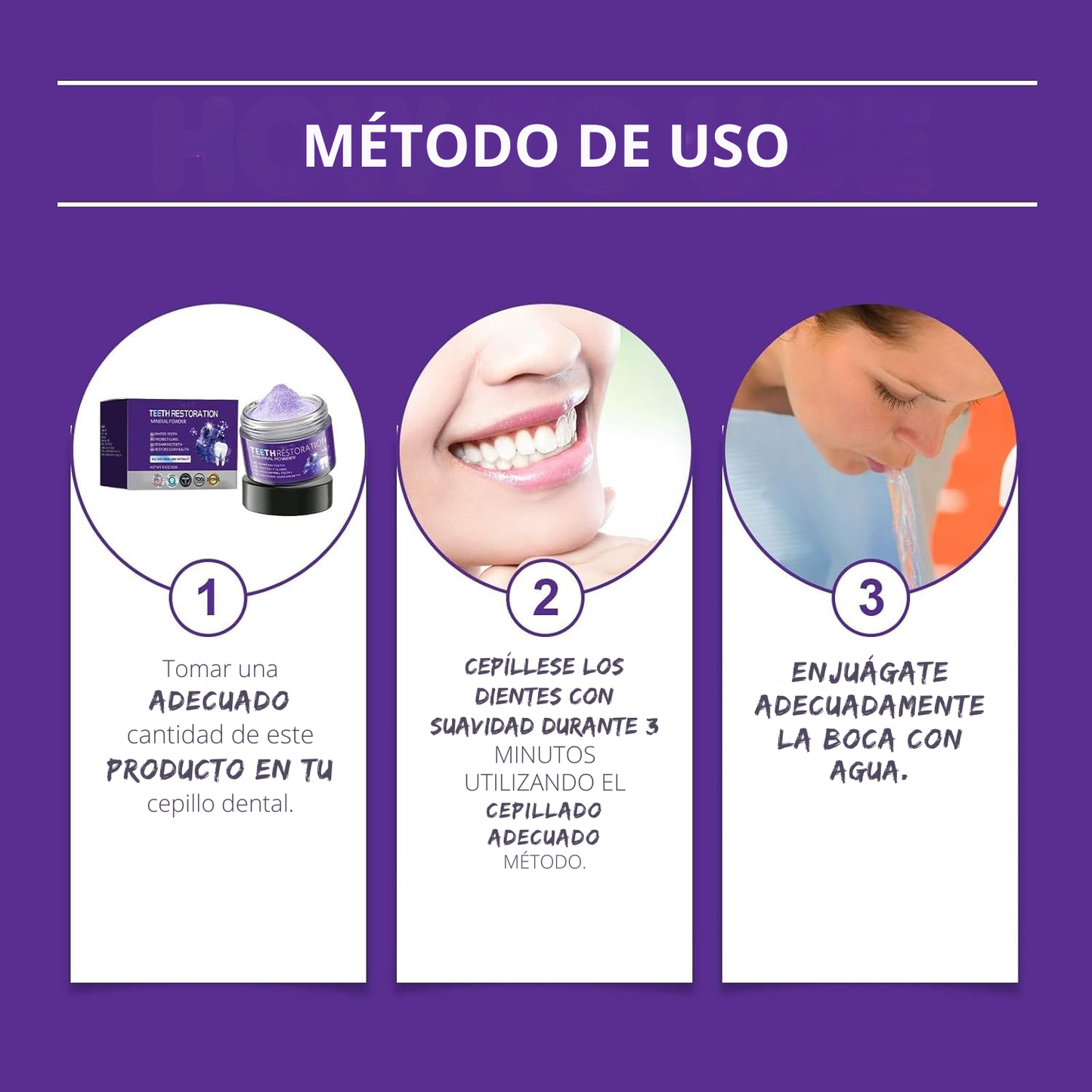 Polvo mineral blanqueamiento de Esencia Mineral